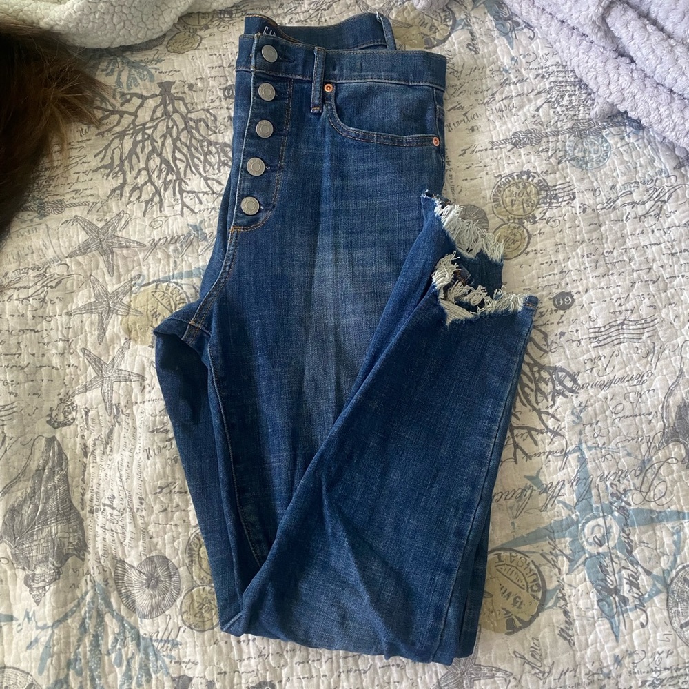 Gap skinny jeans dark wash